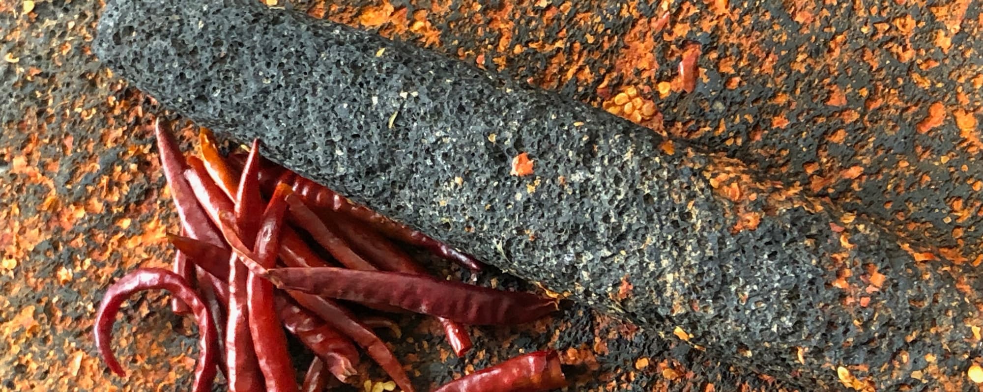 Chiles secos de distintas variedades