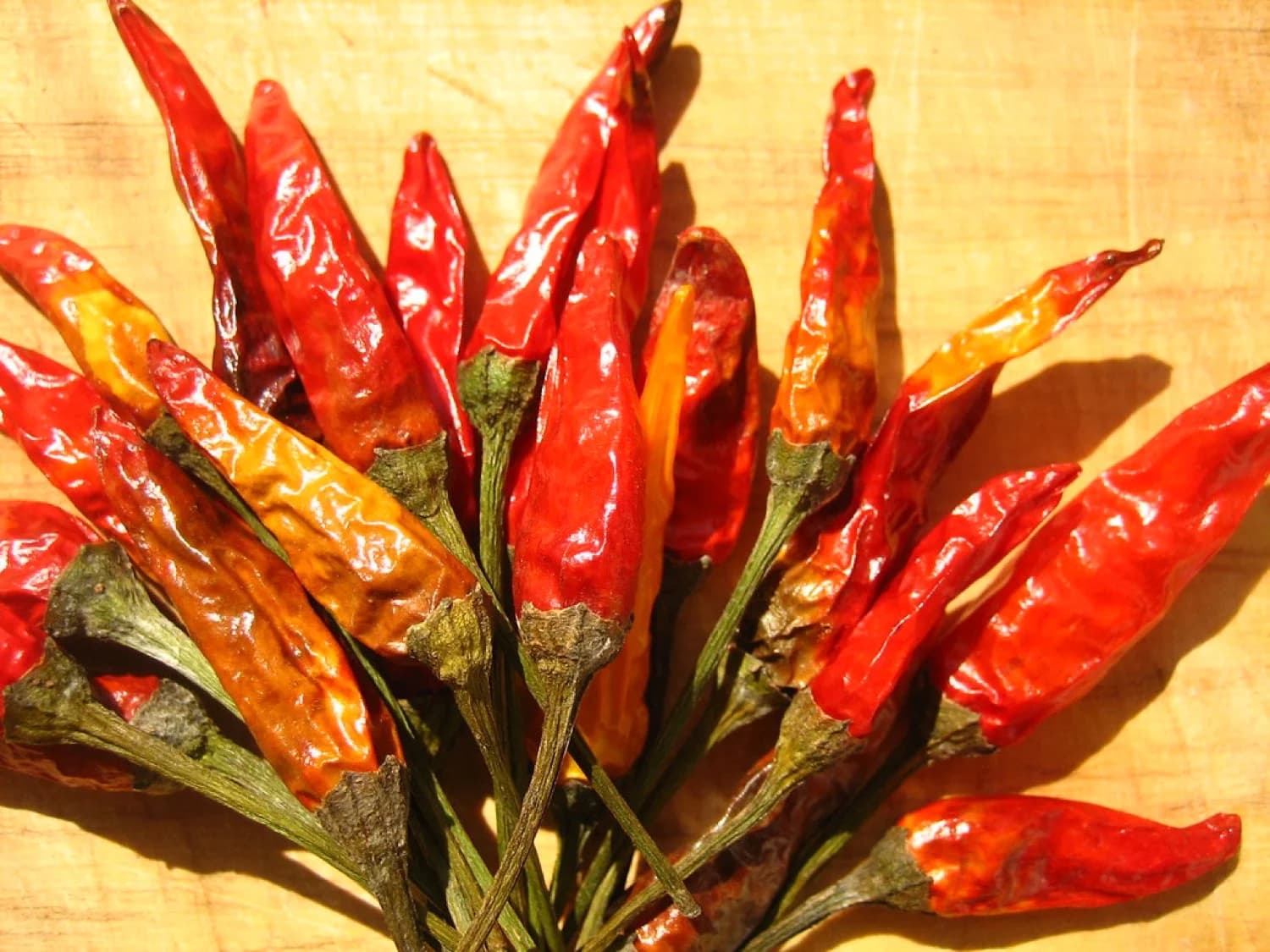 Cuencos con salsas de diferentes chiles